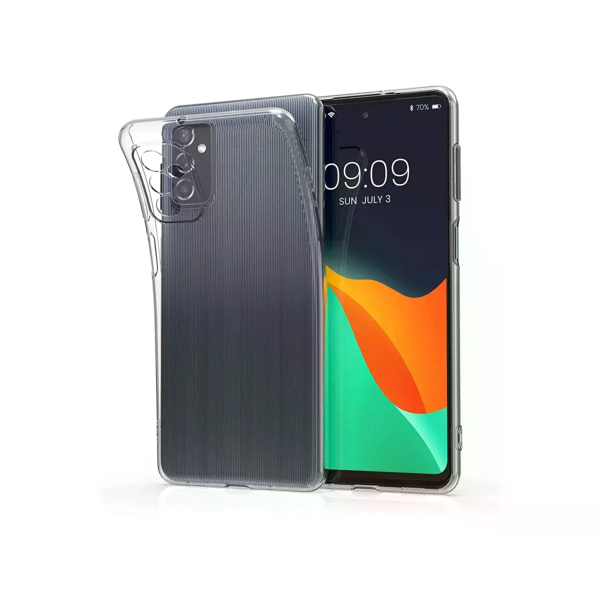Samsung Galaxy M52 5g Kılıf Lüx Şeffaf Silikon