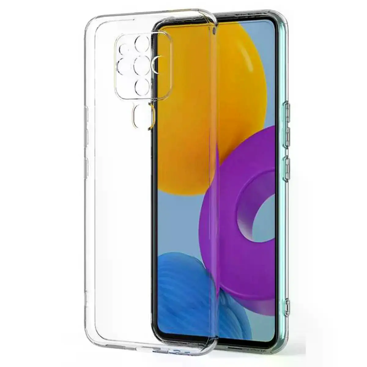 Tecno Camon 16 Kılıf Lüx Şeffaf Silikon