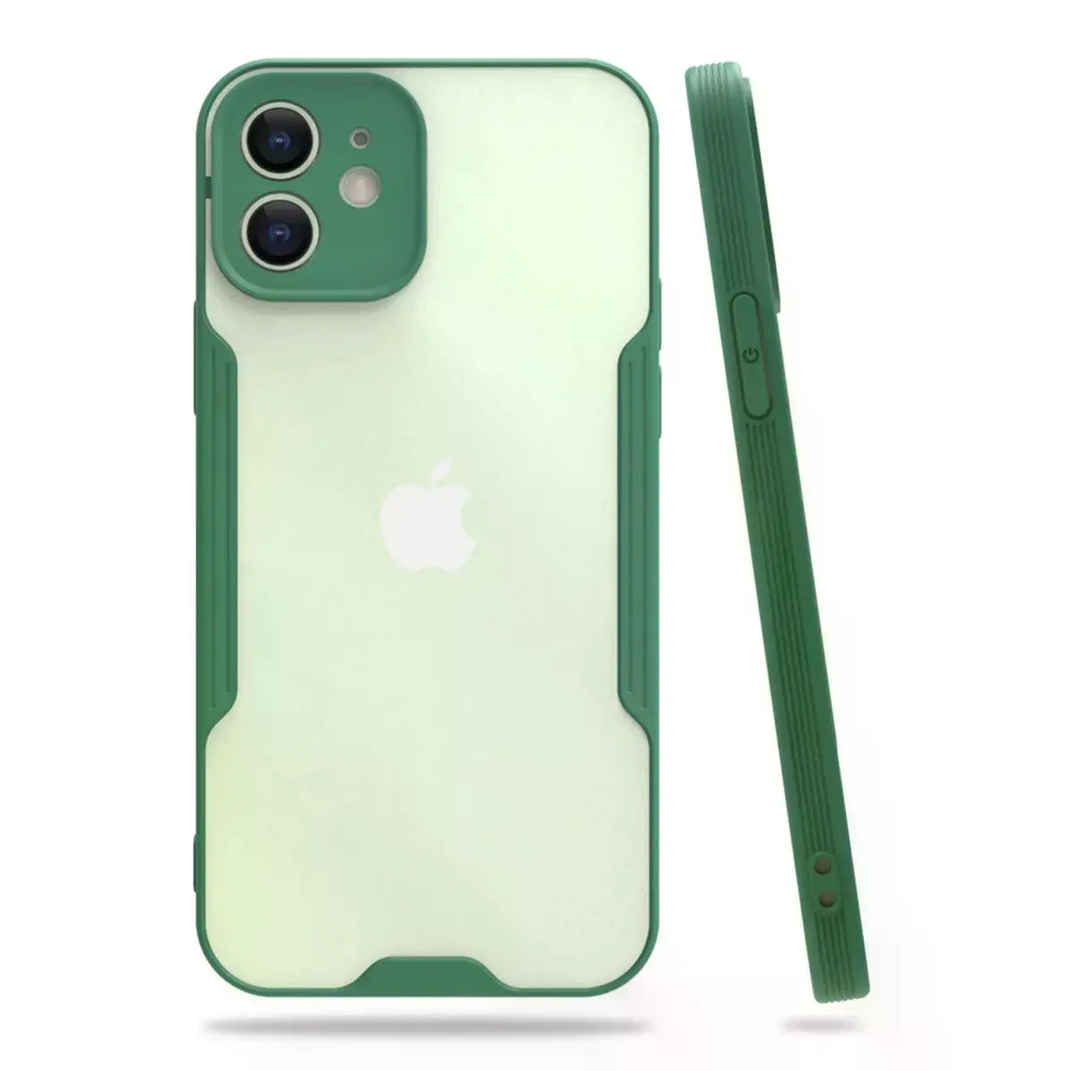 İphone 12 Kılıf Platin Silikon - Yeşil