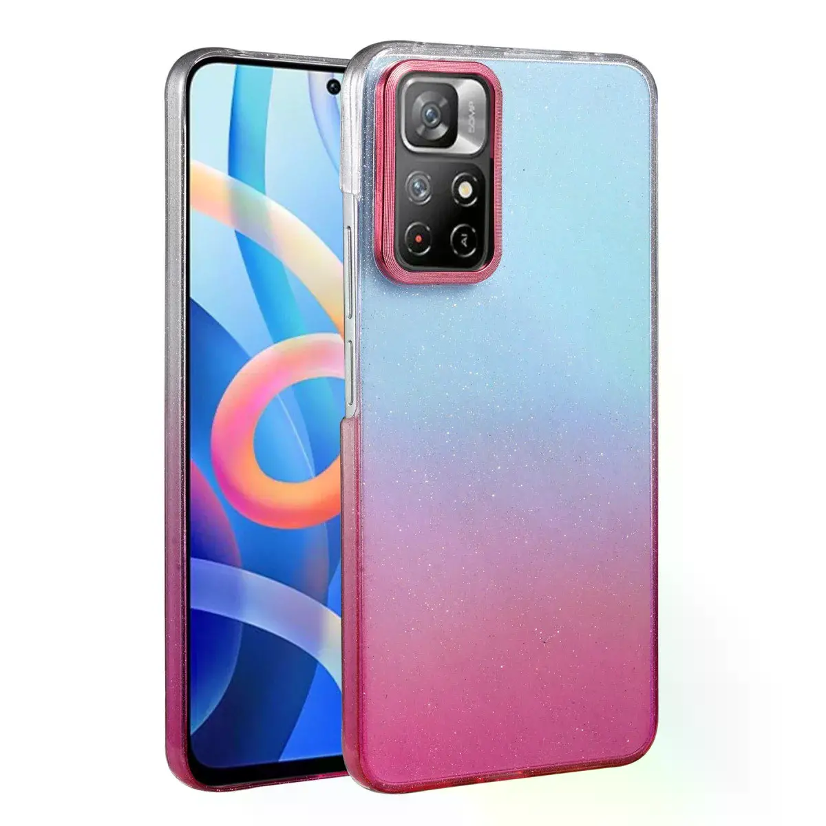 Xiaomi Redmi Note 11 Pro Glossy Kapak - Pembe