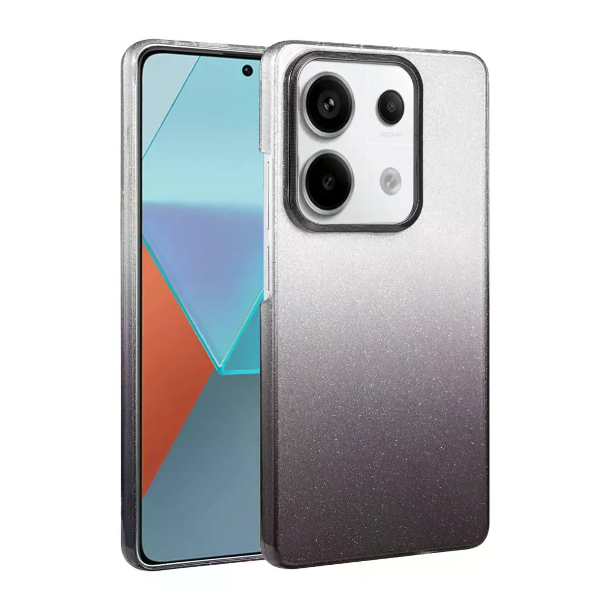 Xiaomi Redmi Note 13 Pro 4g Glossy Kapak - Siyah