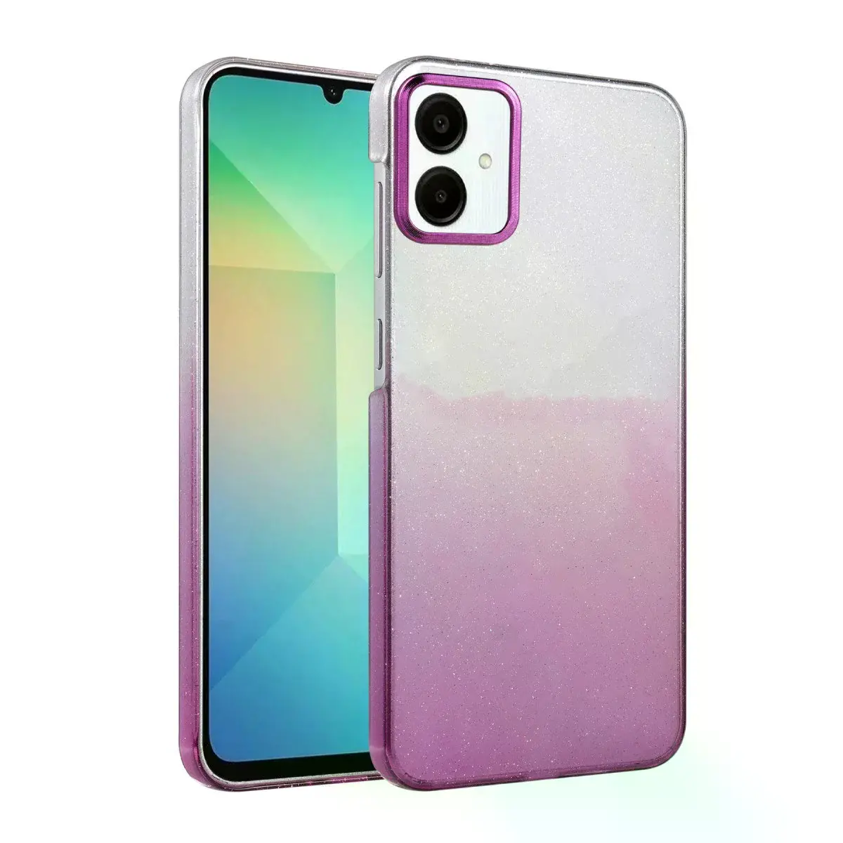 Samsung Galaxy A06 Glossy Kapak - Mor