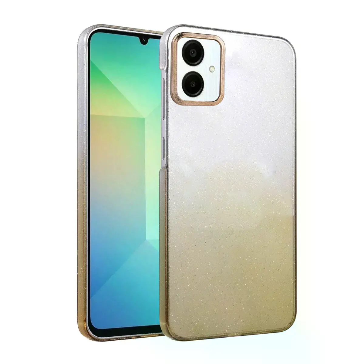 Samsung Galaxy A06 Glossy Kapak - Çöl Titanyum