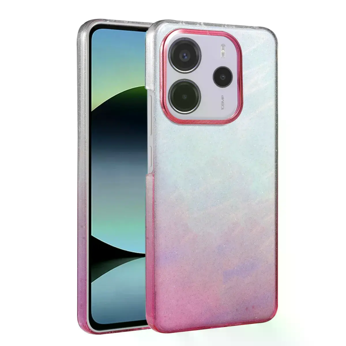 Xiaomi Redmi Note 14 4g Glossy Kapak - Pembe