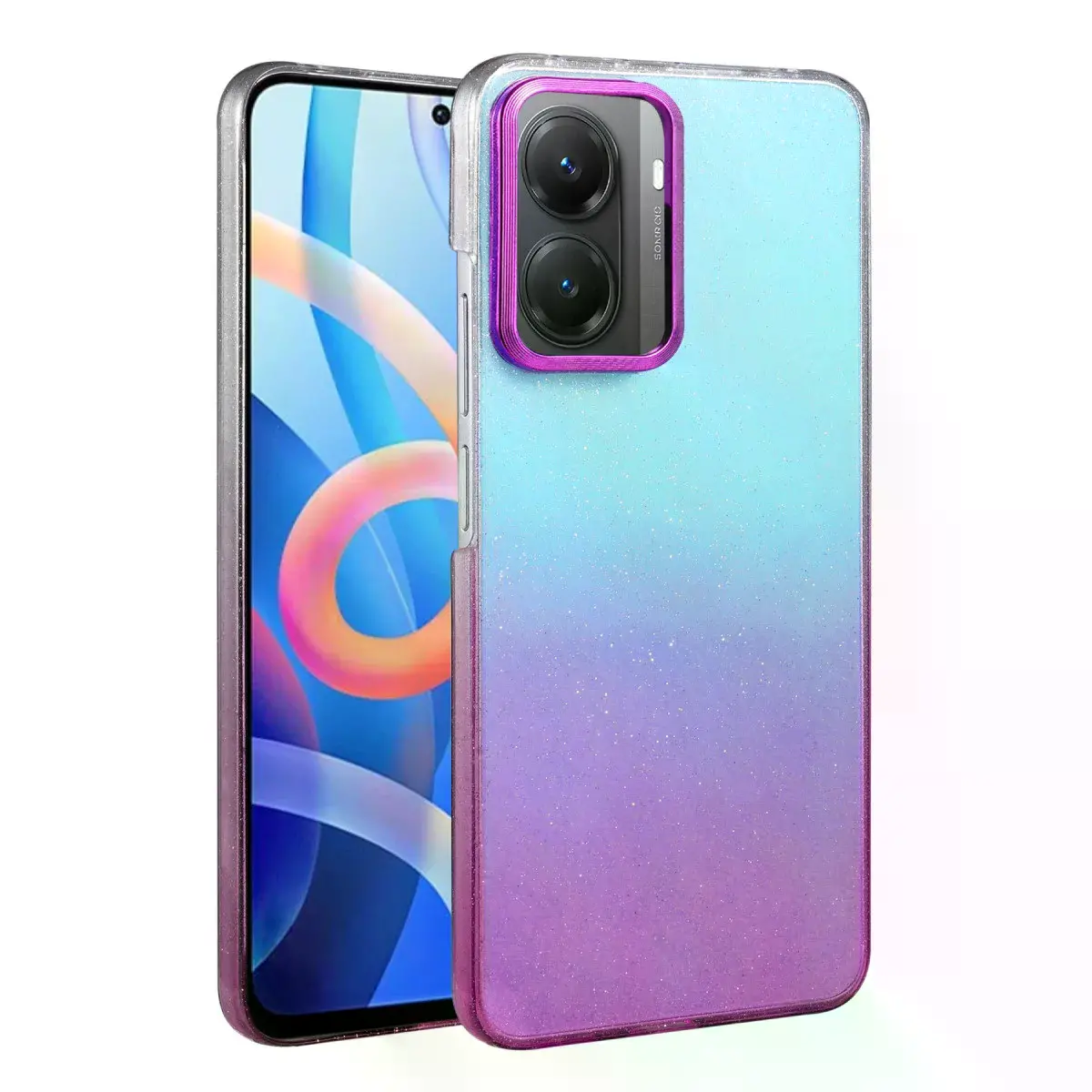 Xiaomi Poco X7 Pro Glossy Kapak - Mor