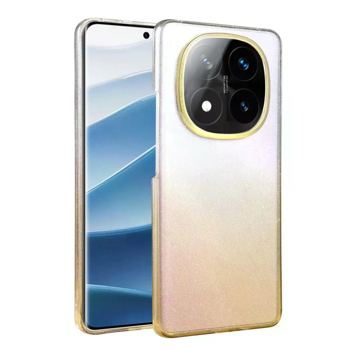 Xiaomi Redmi Note 14 Pro 5g Glossy Kapak - Çöl Titanyum