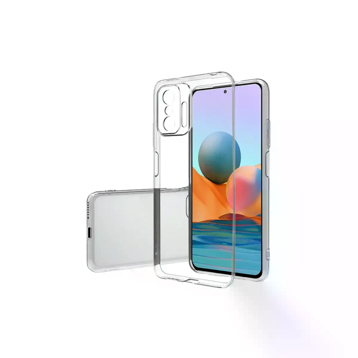 Xiaomi Mi 11t Pro Kılıf Lüx Şeffaf Silikon
