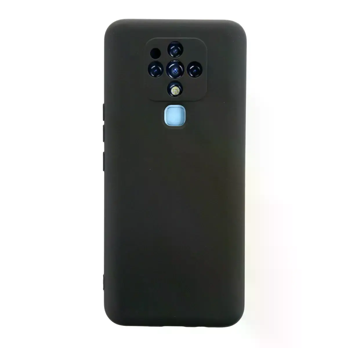 Tecno Camon 16 Kılıf Nano İçi Kadife Silikon - Siyah