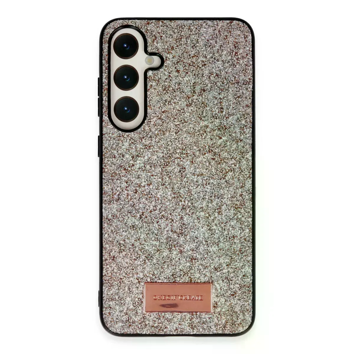 Onegif Samsung Galaxy A05s Bright Simli Kapak - Gold