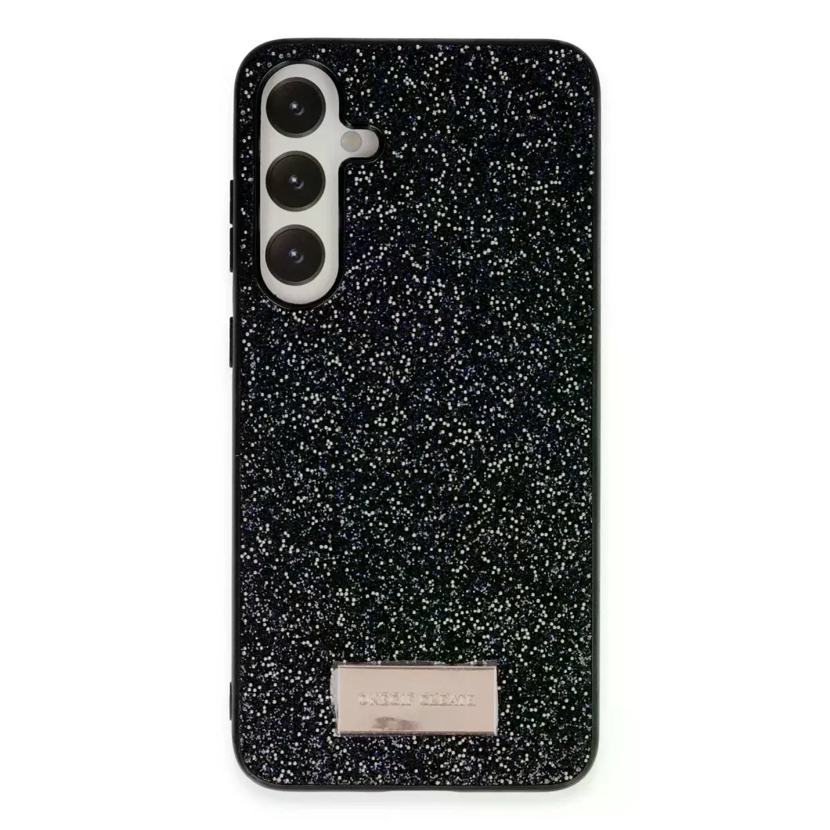 Onegif Samsung Galaxy A55 5g Bright Simli Kapak - Siyah