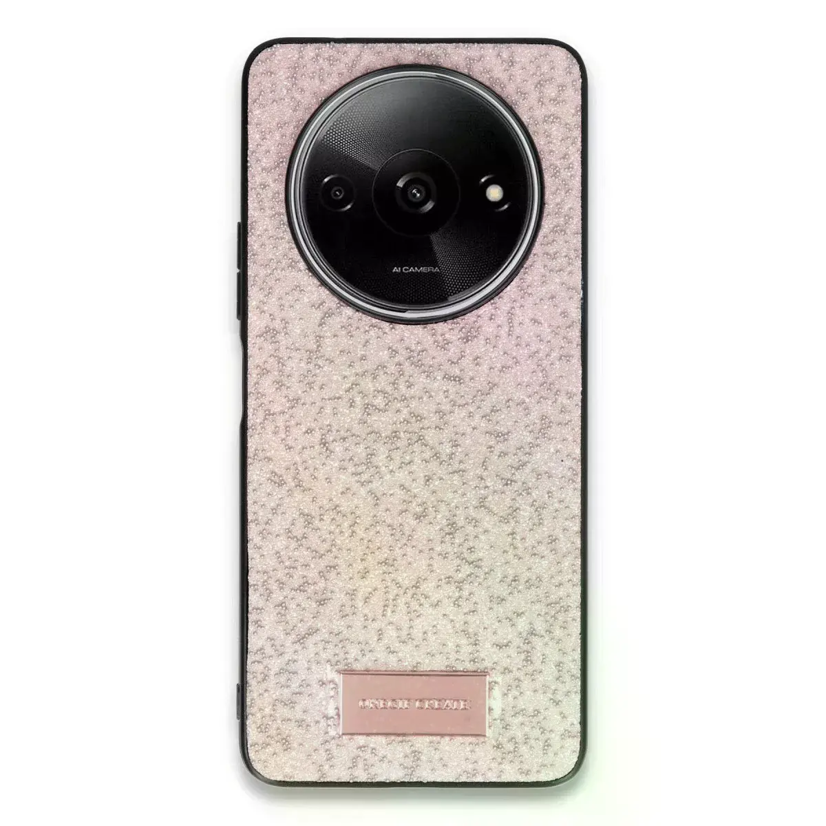 Onegif Xiaomi Redmi A3 4g Bright Simli Kapak - Pembe