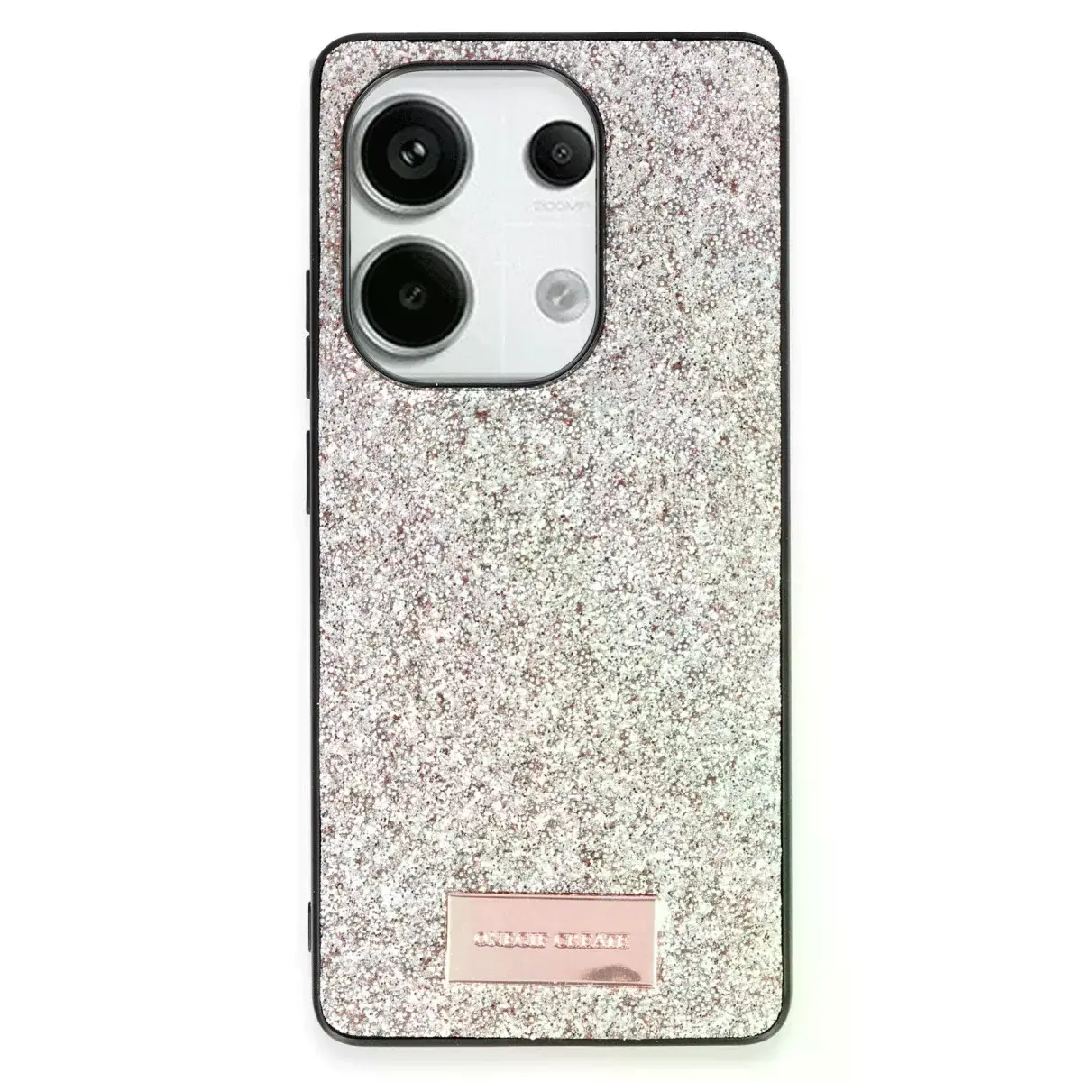 Onegif Xiaomi Redmi Note 13 Pro 4g Bright Simli Kapak - Gold