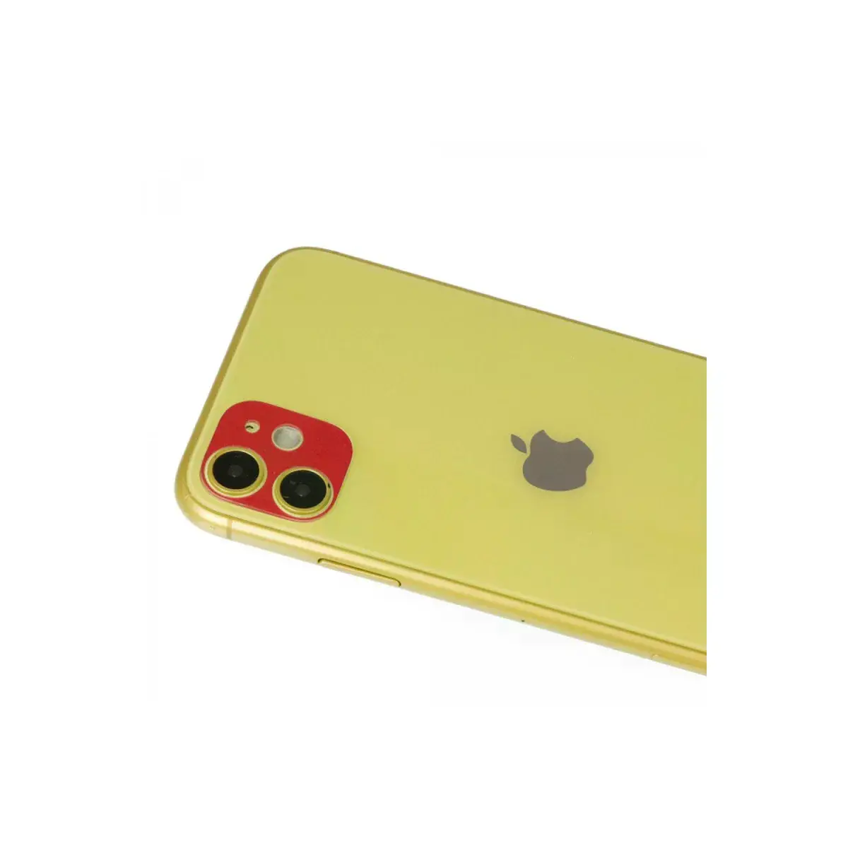 İphone 11 Rainbow Kamera Lens Koruma Cam - Kırmızı