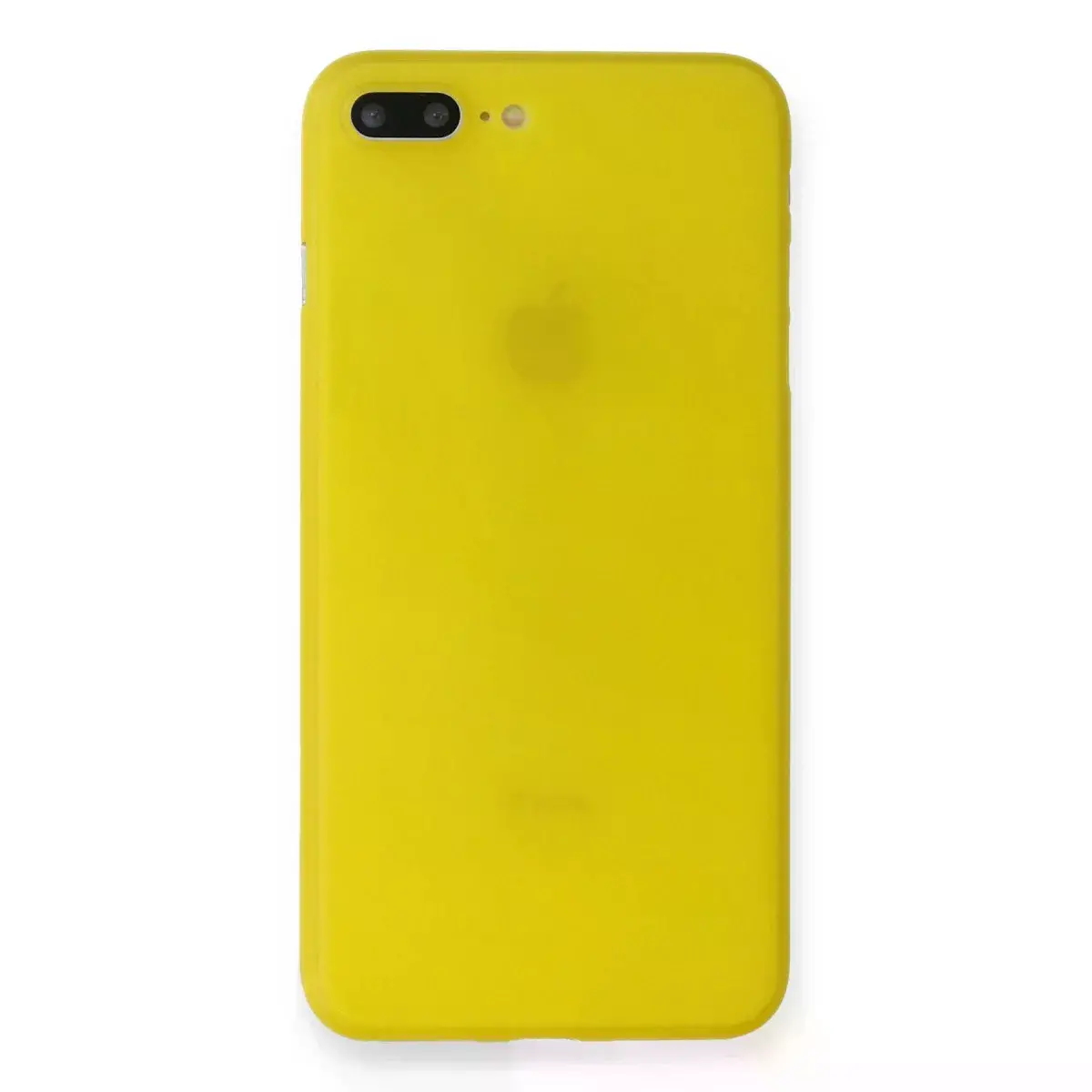 İphone 7 Plus Kılıf Pp Ultra İnce Kapak - Sarı