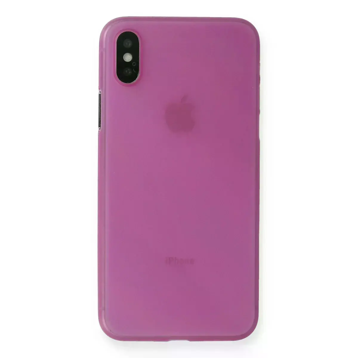 İphone Xs Max Kılıf Pp Ultra İnce Kapak - Pembe