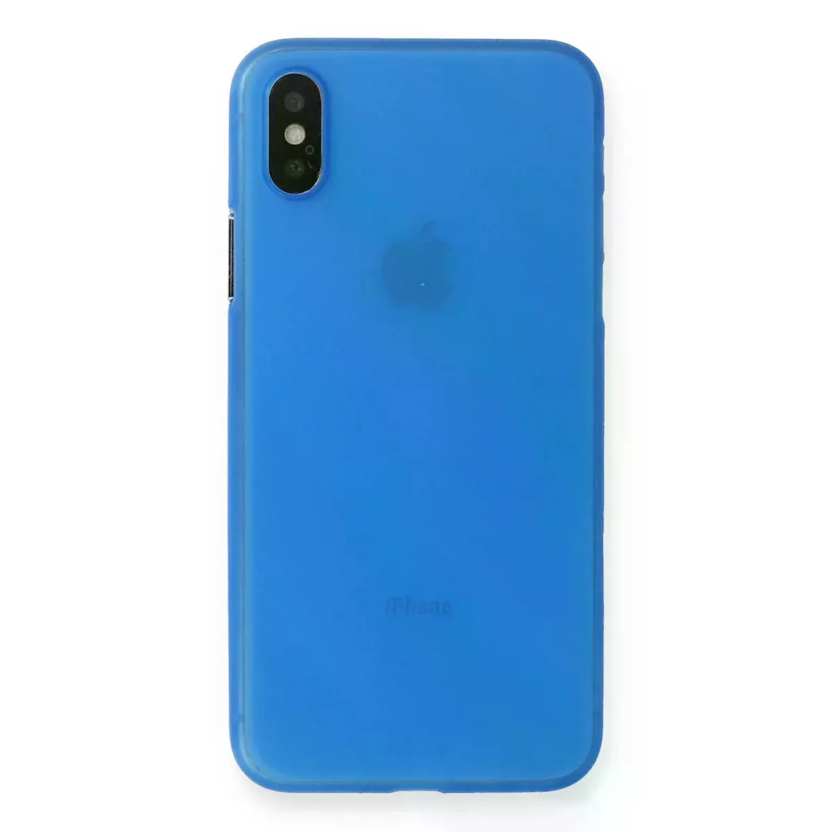 İphone Xs Max Kılıf Pp Ultra İnce Kapak - Mavi