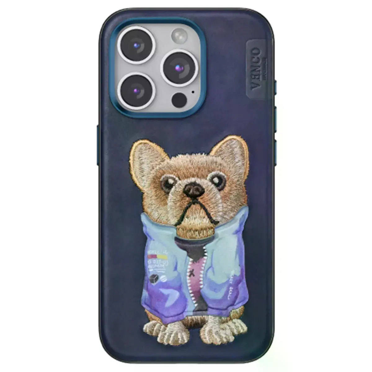 Venco  İphone 15 Pro Max Cute Desenli Kapak - Lacivert