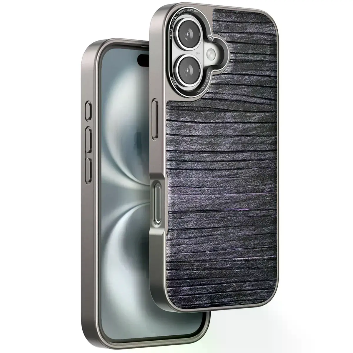 Venco  İphone 16 Wave Kapak - Derin Mor