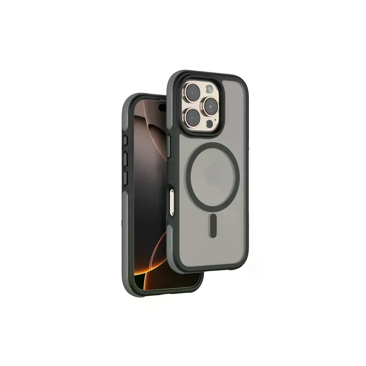 Venco  İphone 16 Pro Orbit Magsafe Kapak - Siyah