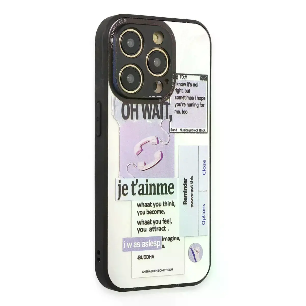 İphone 12 Pro Max Kılıf Mirror Desenli Kapak - Mirror - 4