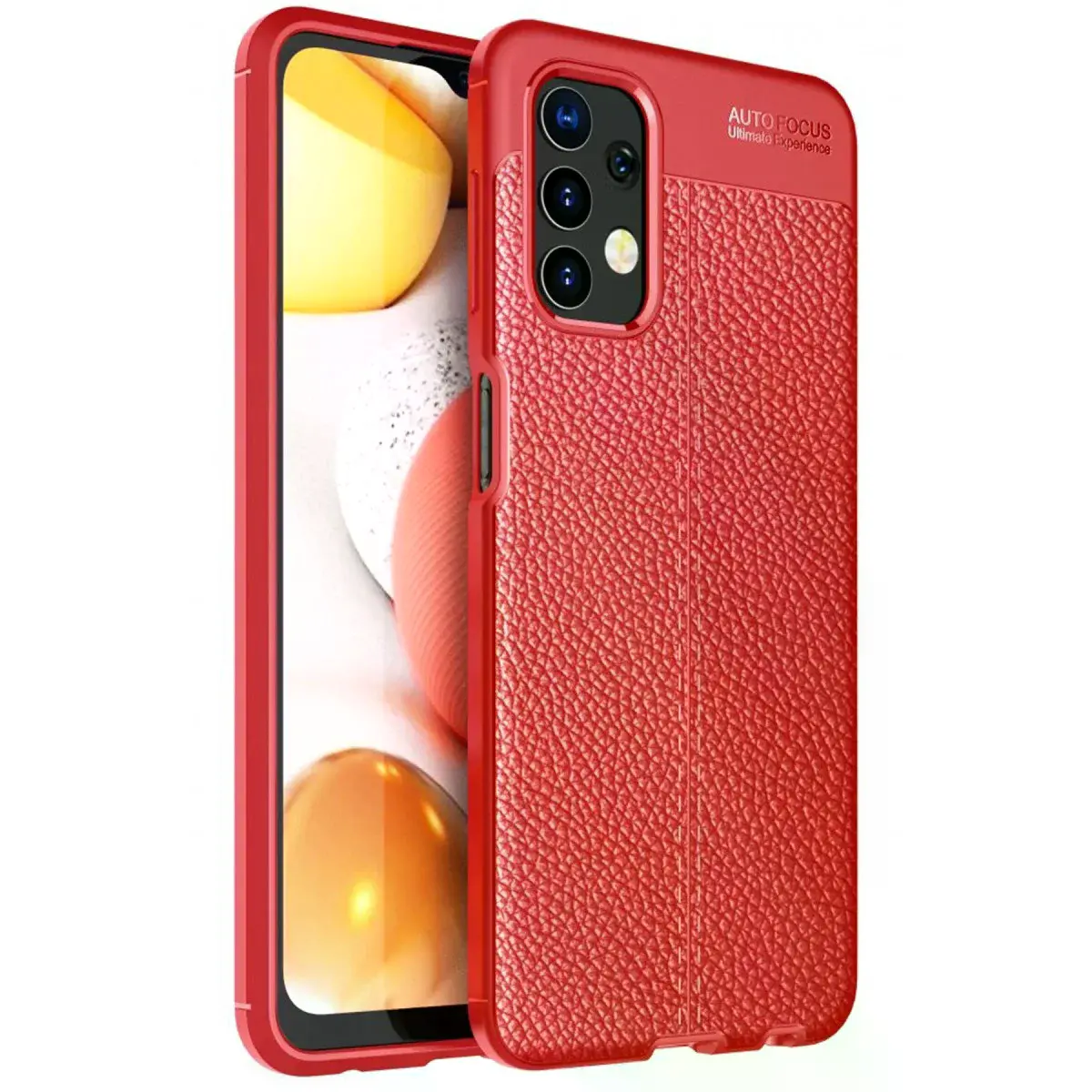 Samsung Galaxy A13 4g Kılıf Auto Focus Kapak - Kırmızı