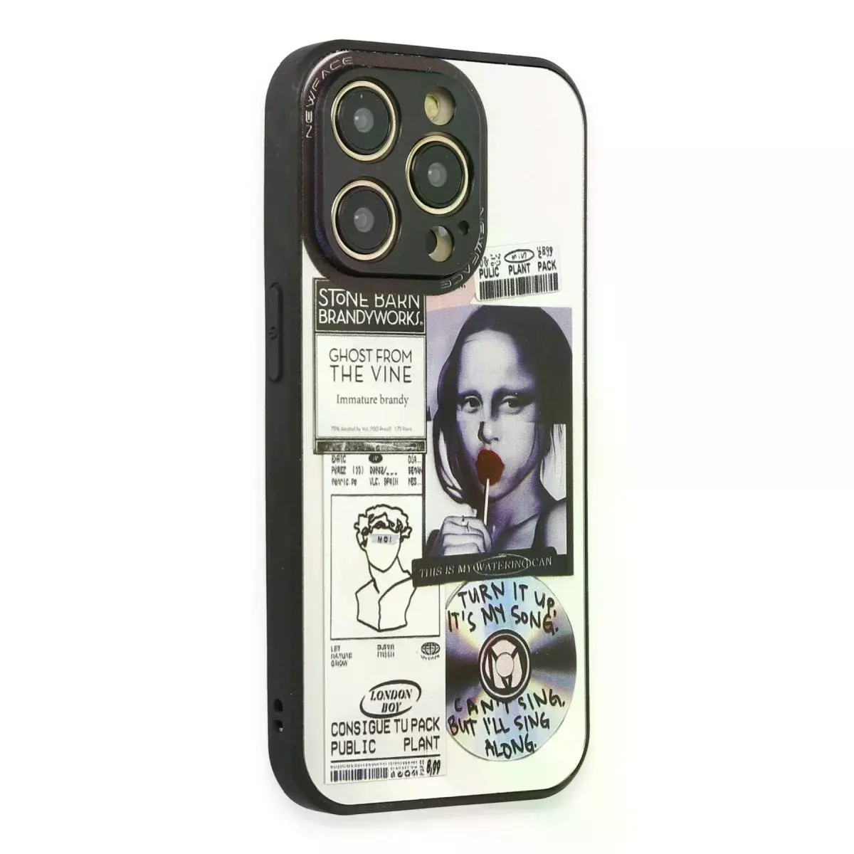 İphone 14 Pro Kılıf Mirror Desenli Kapak - Mirror - 2