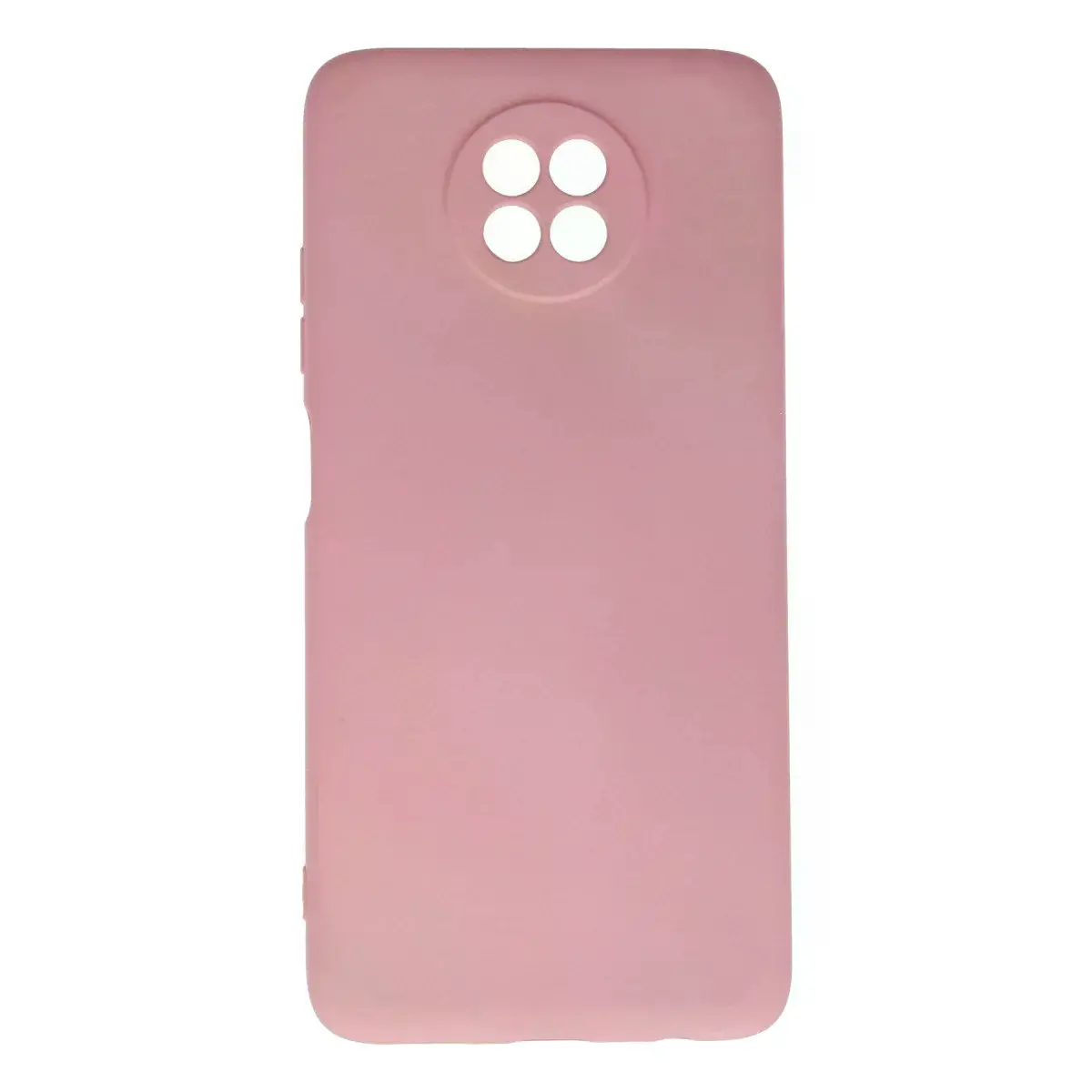 Xiaomi Redmi Note 9 5g Kılıf Nano İçi Kadife Silikon - Pembe