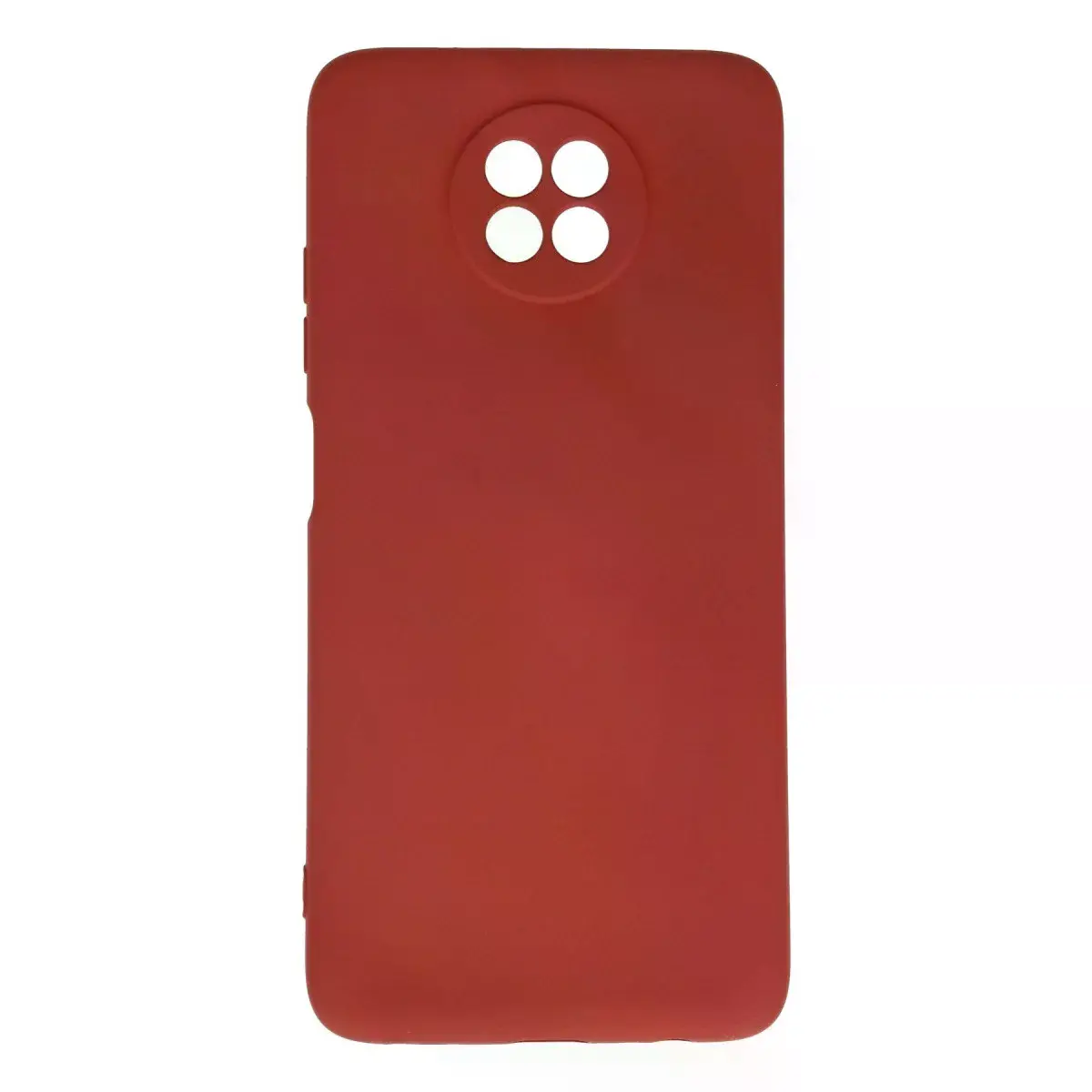 Xiaomi Redmi Note 9 5g Kılıf Nano İçi Kadife Silikon - Kiremit