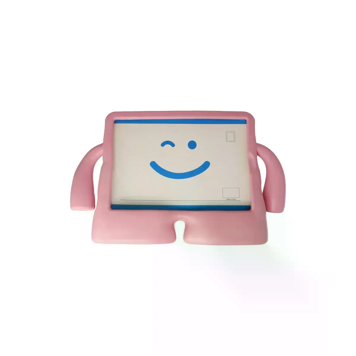 Samsung Galaxy T510 Tab A 10.1 Kılıf Karakter Tablet Silikon - Açık Pembe