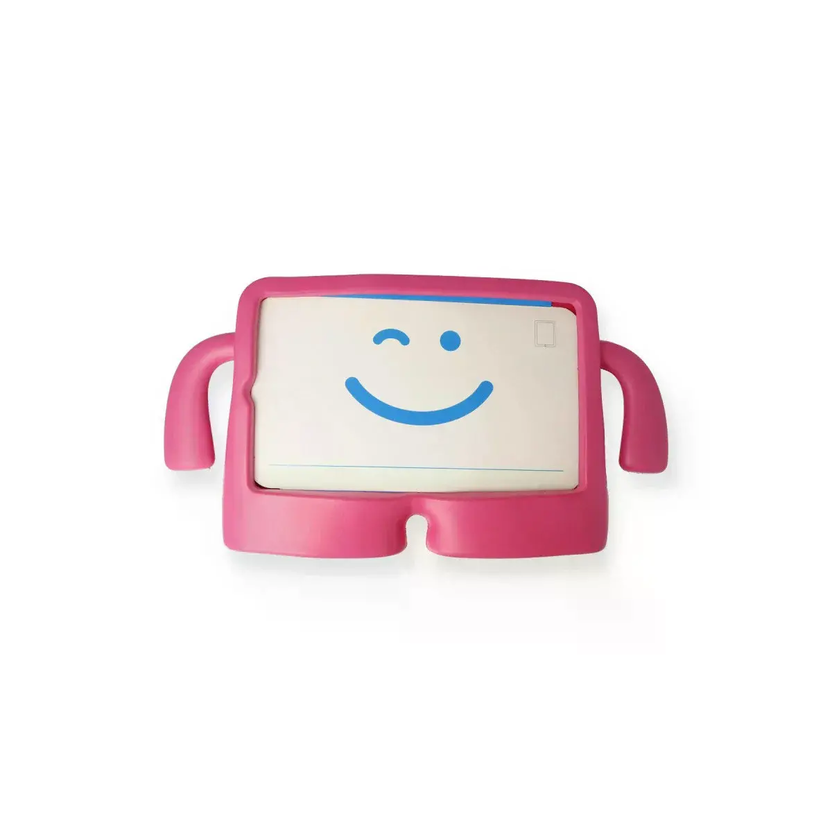 İpad 4 9.7 Kılıf Karakter Tablet Silikon - Pembe
