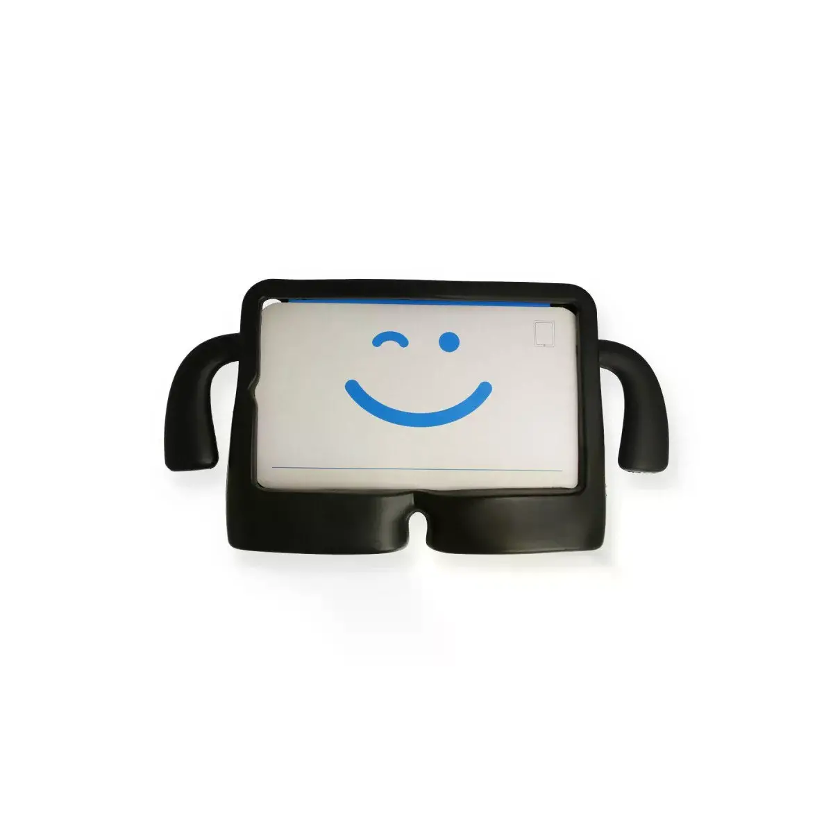 İpad 10.2 (7.nesil) Kılıf Karakter Tablet Silikon - Siyah