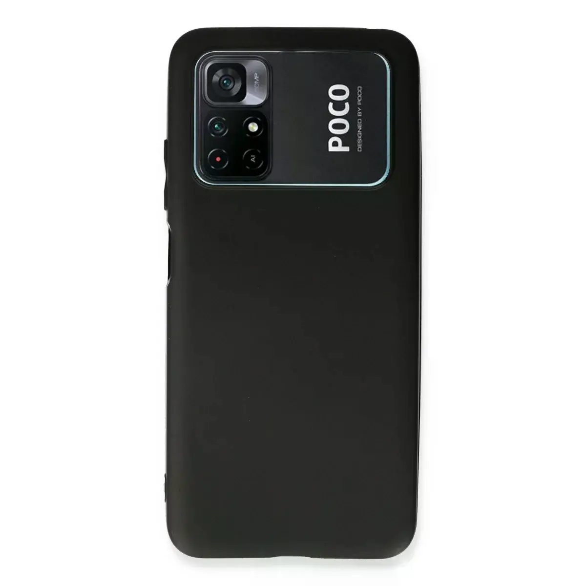 Xiaomi Poco M4 Pro 4g Kılıf First Silikon - Siyah
