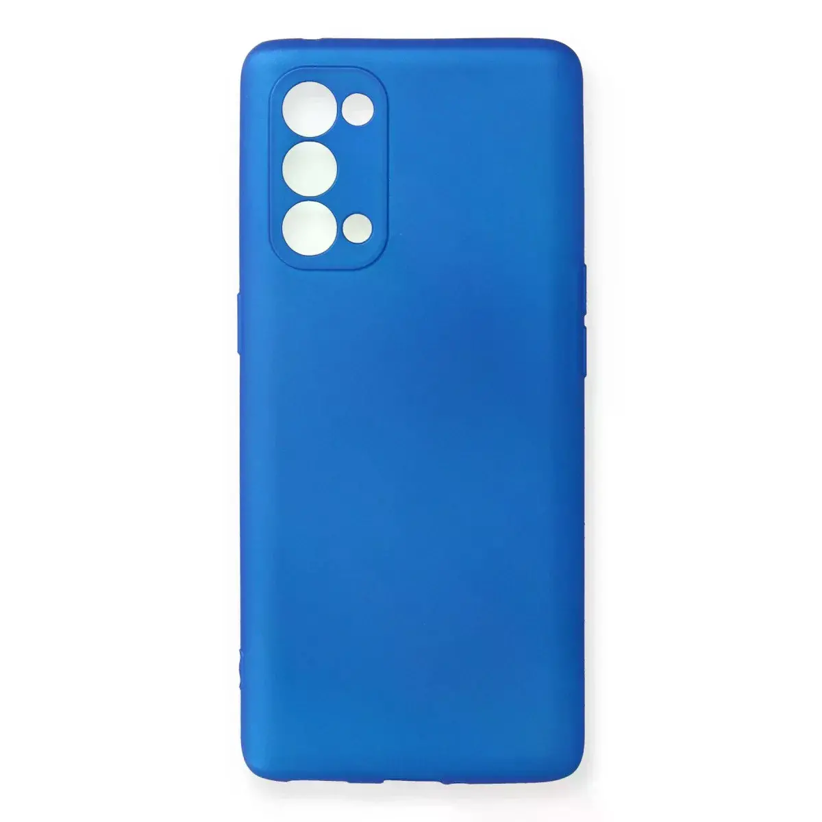 Oppo Reno 5 Pro Kılıf First Silikon - Mavi