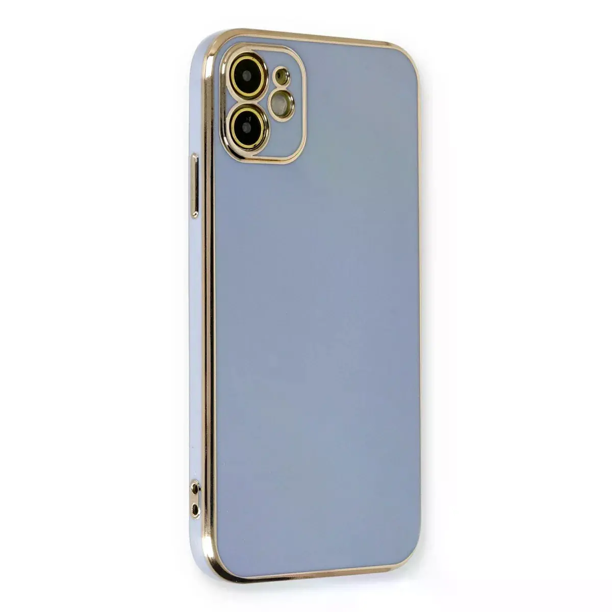 İphone 11 Kılıf Volet Silikon - Mavi