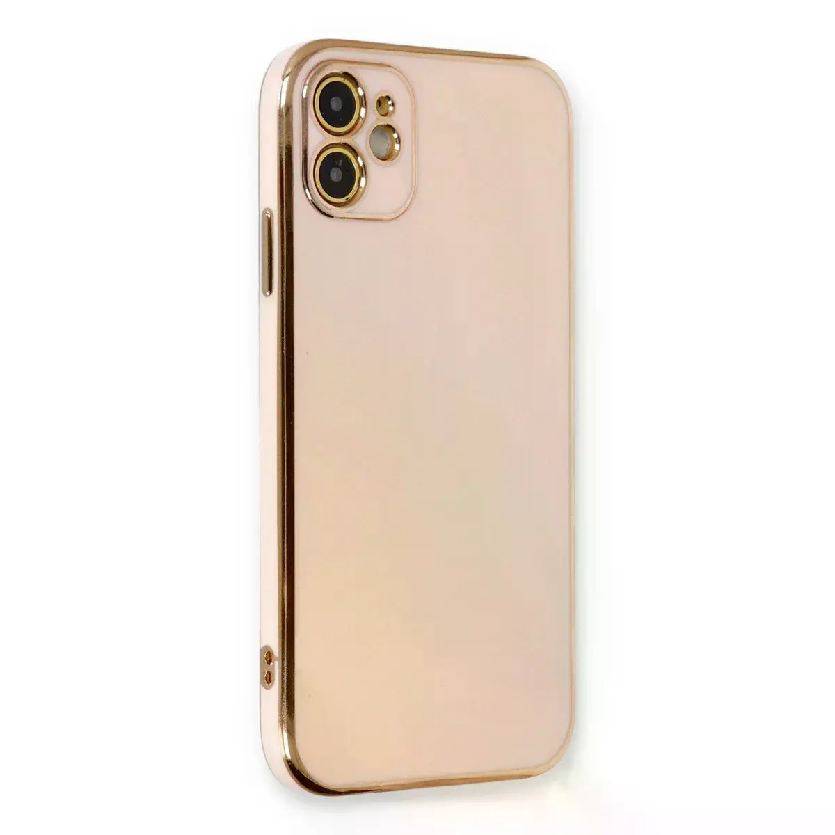 İphone 11 Kılıf Volet Silikon - Pembe