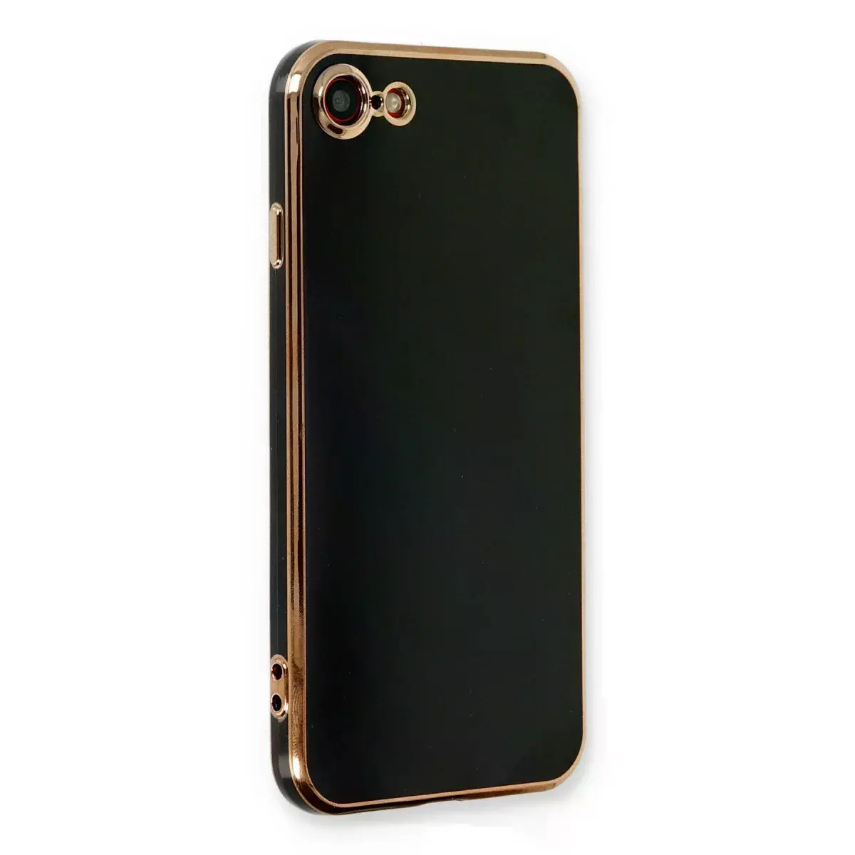 İphone 7 Kılıf Volet Silikon - Siyah