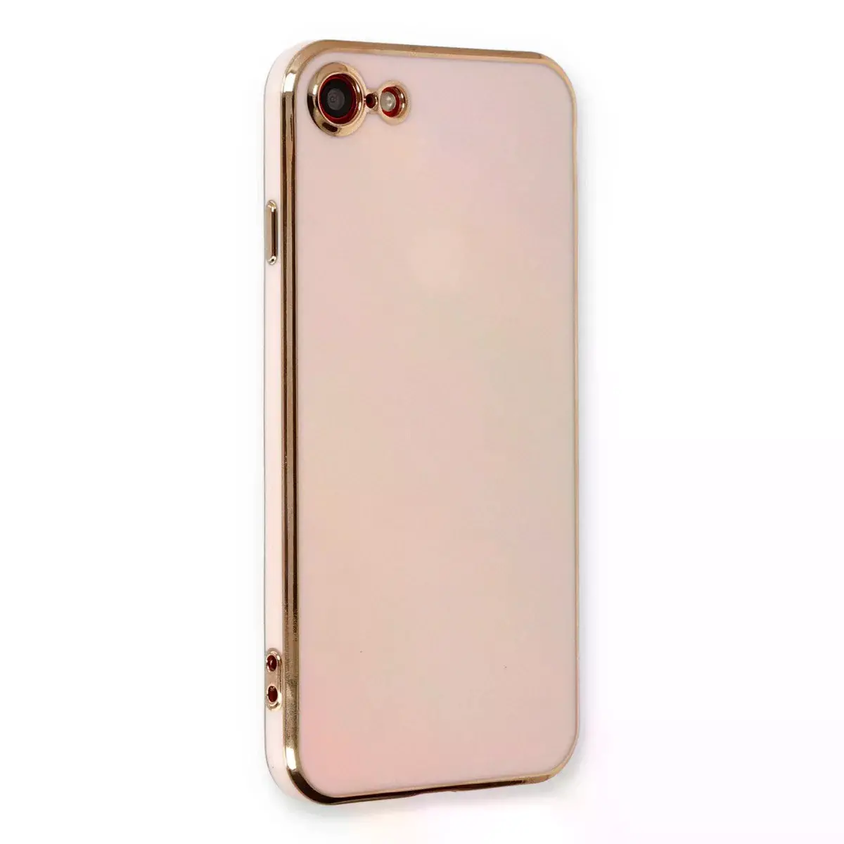 İphone 7 Kılıf Volet Silikon - Pembe