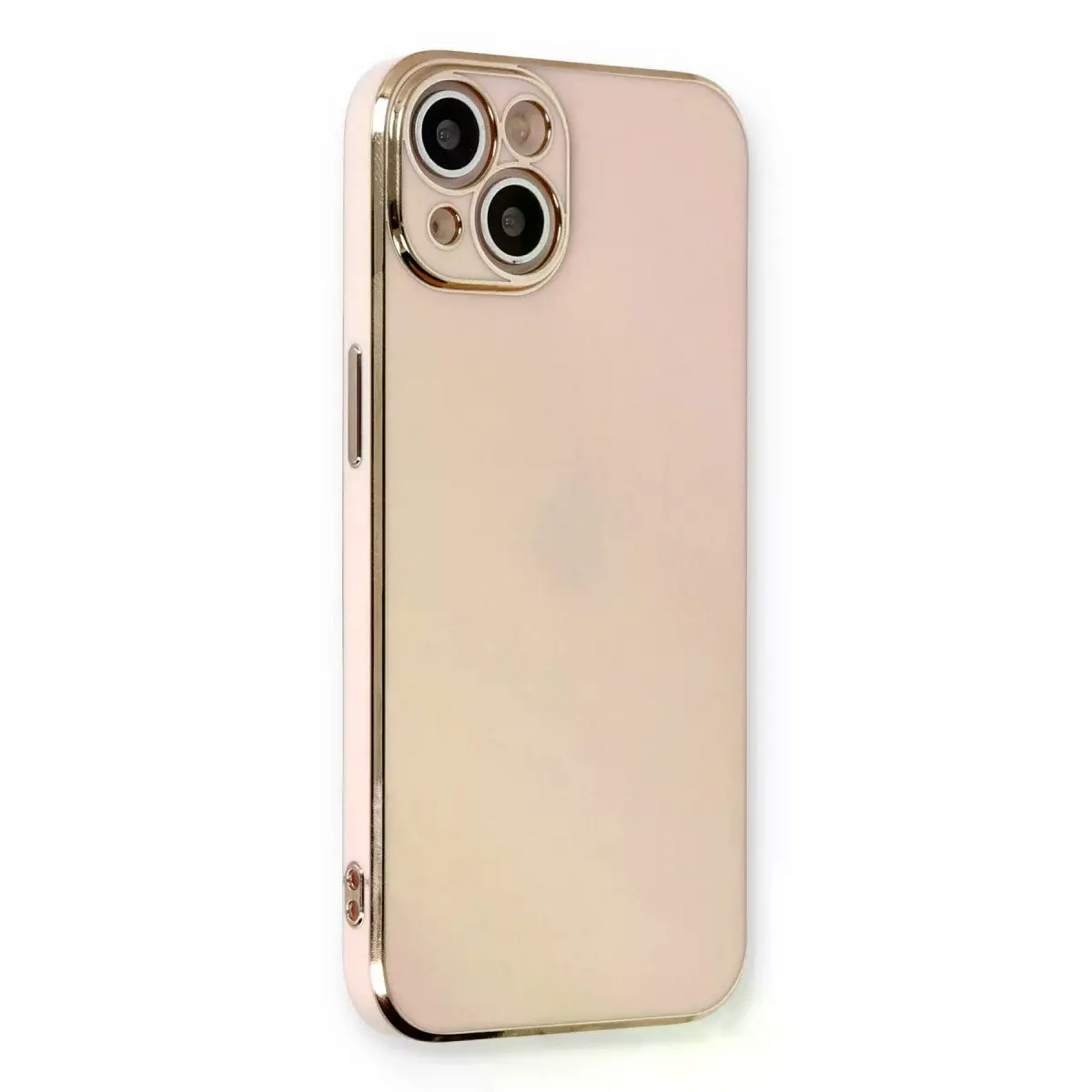 İphone 13 Kılıf Volet Silikon - Pembe