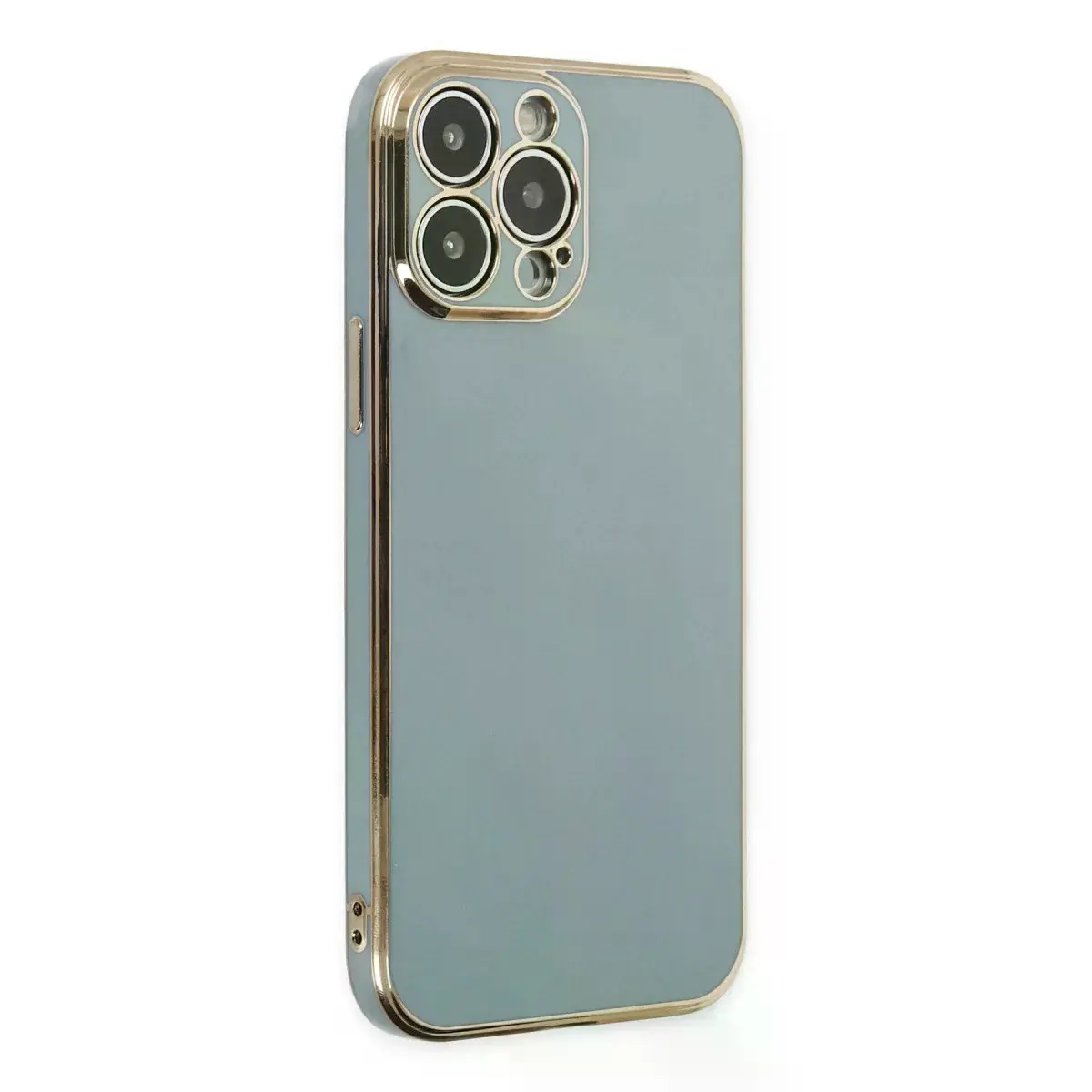İphone 13 Pro Kılıf Volet Silikon - Açık Yeşil
