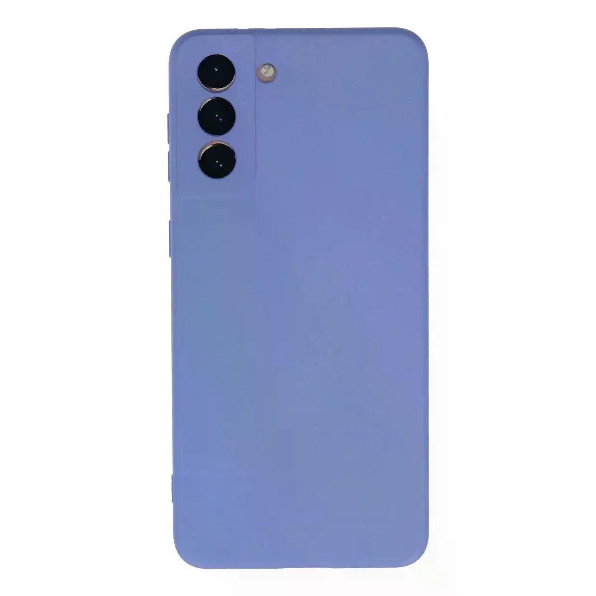 Samsung Galaxy S21 Plus Kılıf Nano İçi Kadife Silikon - Lila