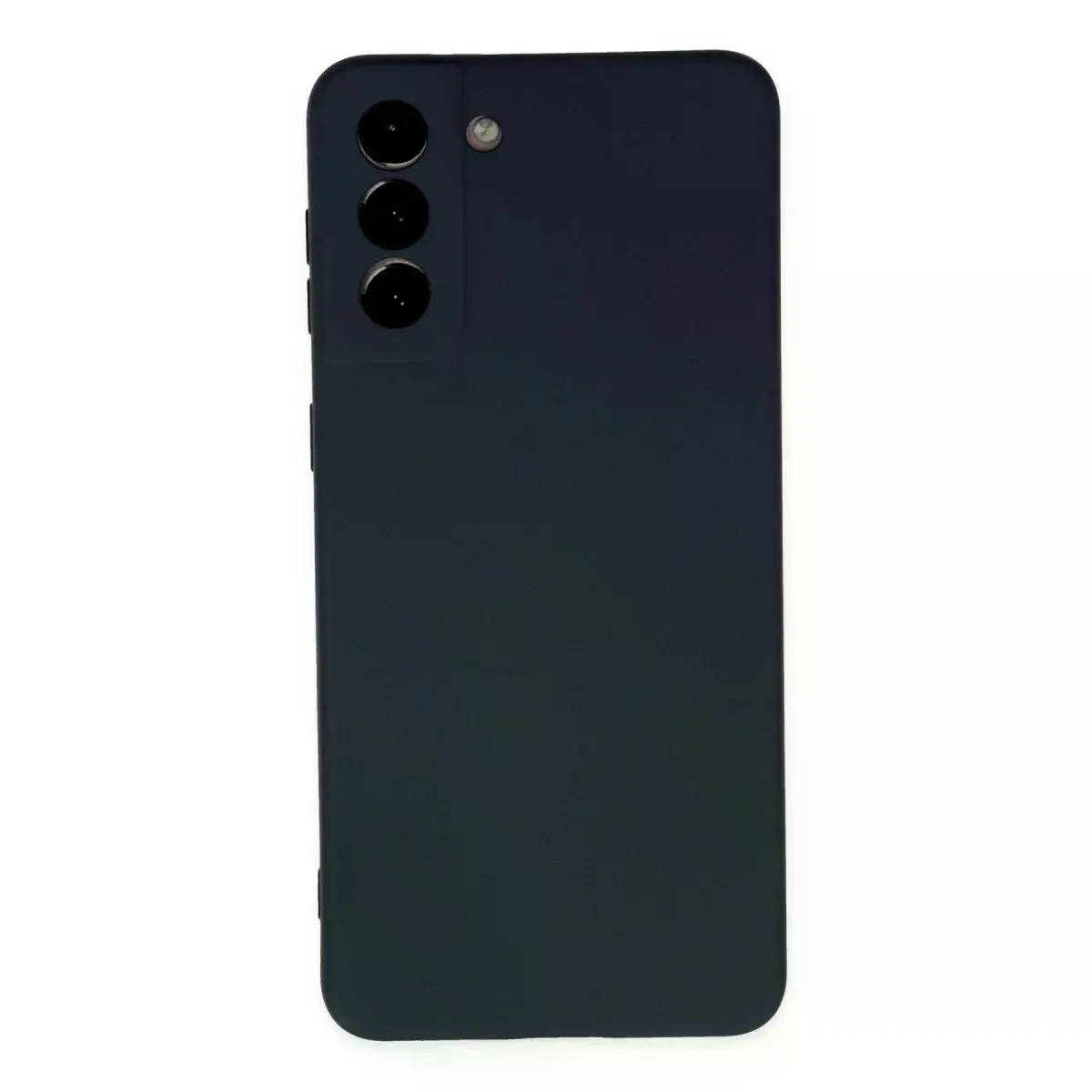 Samsung Galaxy S21 Plus Kılıf Nano İçi Kadife Silikon - Lacivert