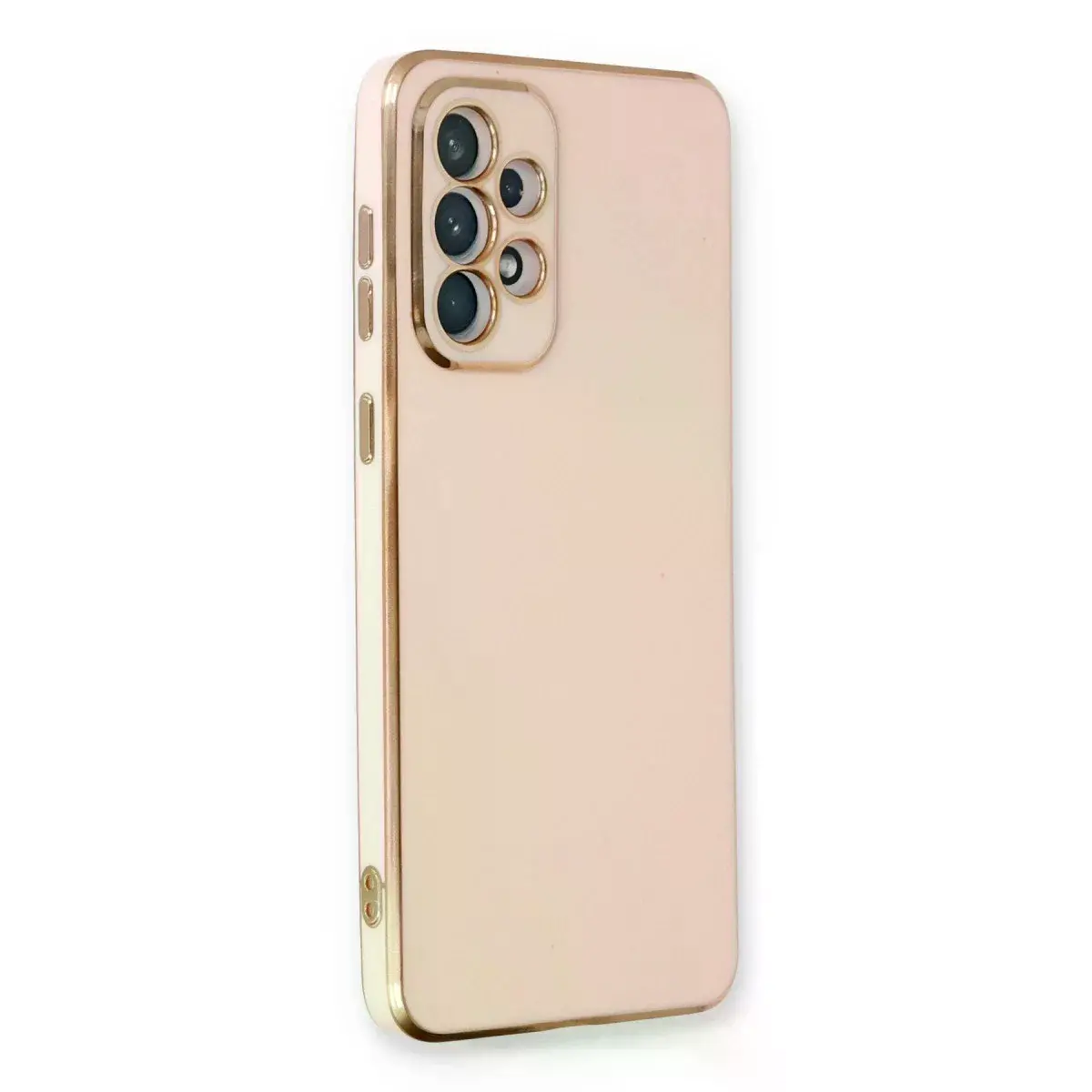 Samsung Galaxy A53 5g Kılıf Volet Silikon - Pembe
