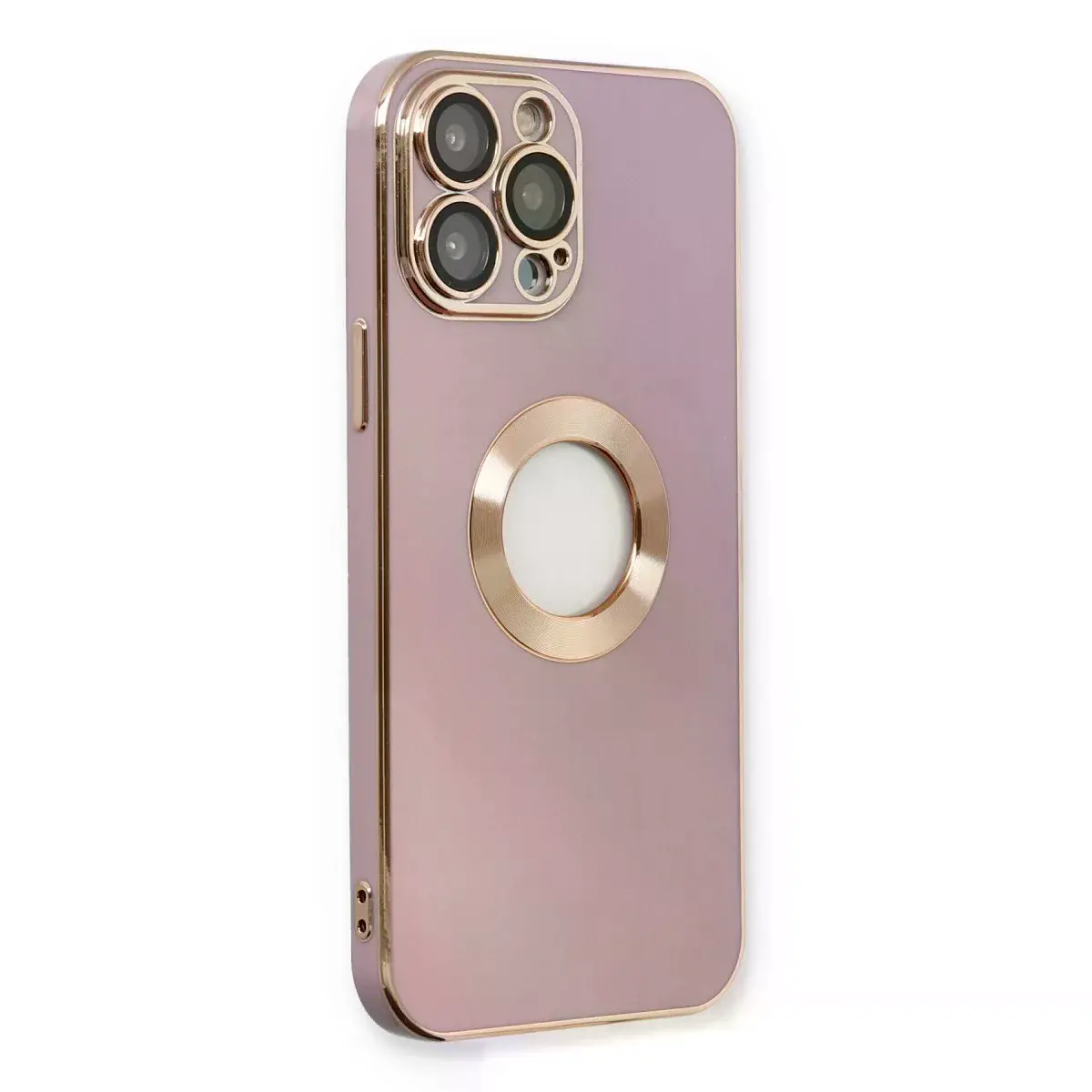 İphone 13 Pro Kılıf Store Silikon - Mor