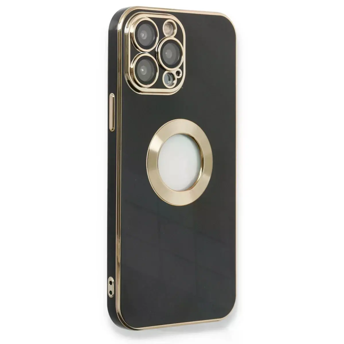 İphone 13 Pro Max Kılıf Store Silikon - Siyah