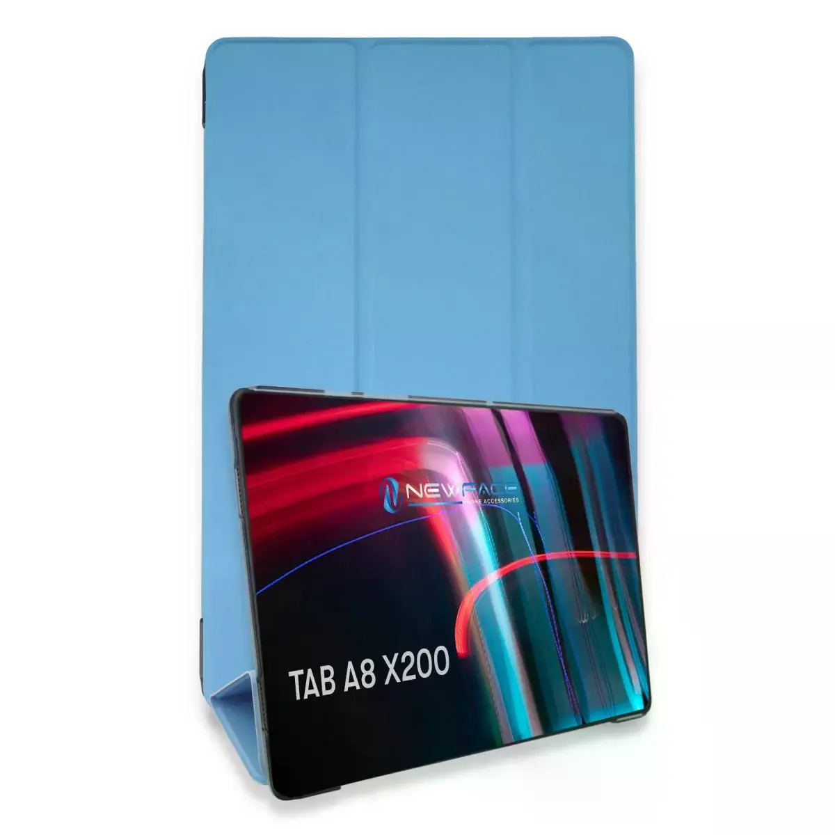 Samsung Galaxy X200 Tab A8 10.5 Kılıf Tablet Smart Kılıf - Mavi