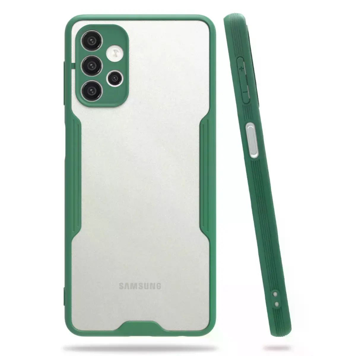Samsung Galaxy A72 Kılıf Platin Silikon - Yeşil