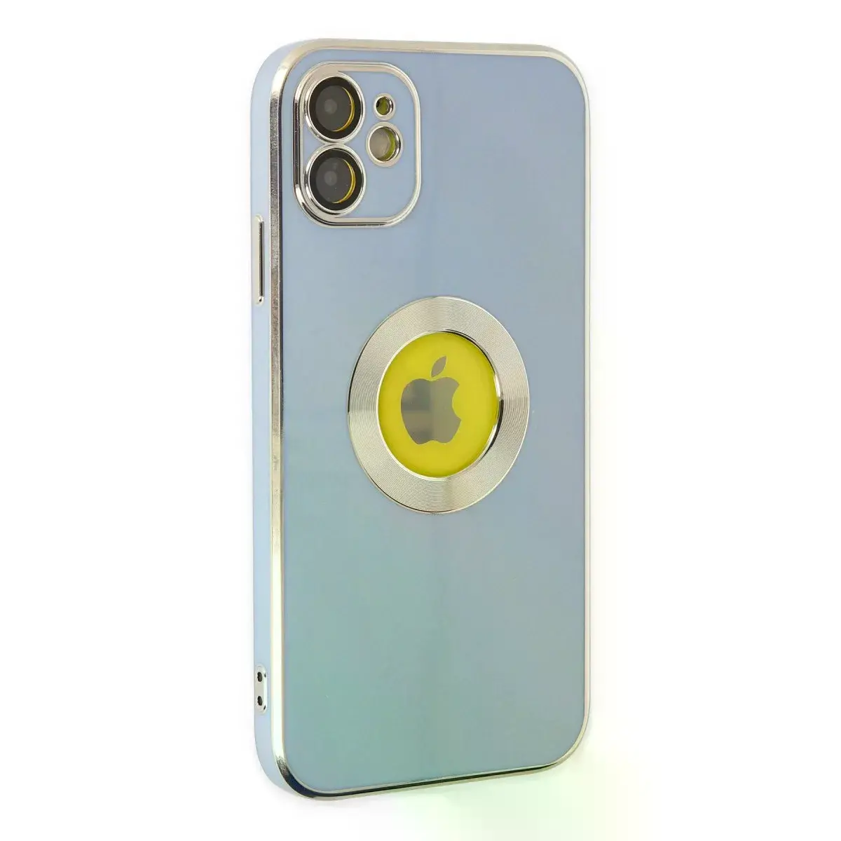 İphone 12 Kılıf Store Silikon - Sierra Blue
