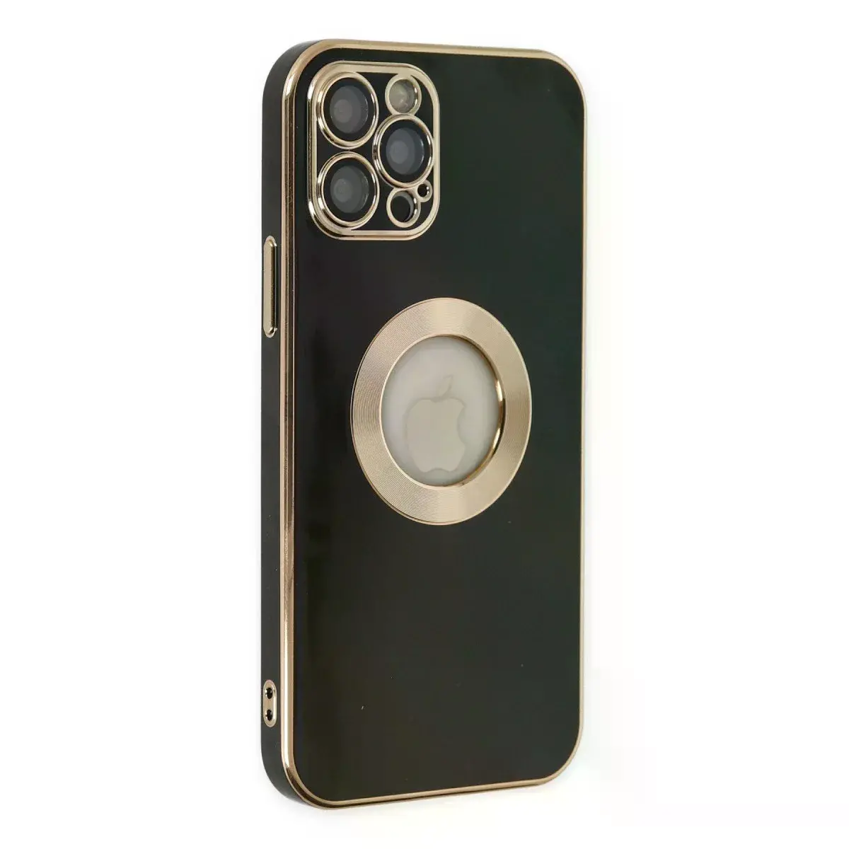 İphone 12 Pro Kılıf Store Silikon - Siyah