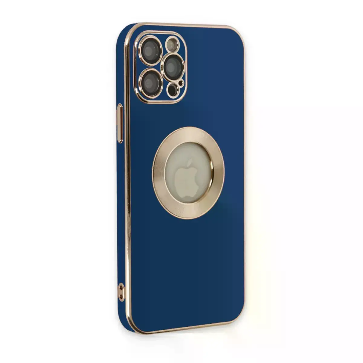 İphone 12 Pro Kılıf Store Silikon - Mavi