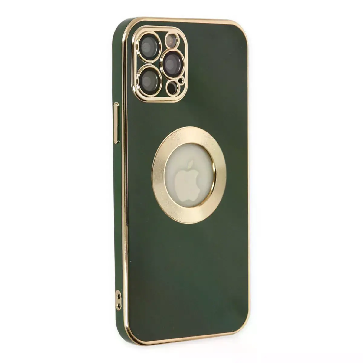 İphone 12 Pro Max Kılıf Store Silikon - Yeşil